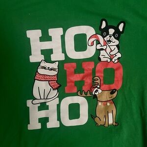 #144- Festive Green Holiday Shirt